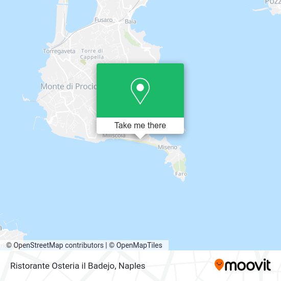 Ristorante Osteria il Badejo map