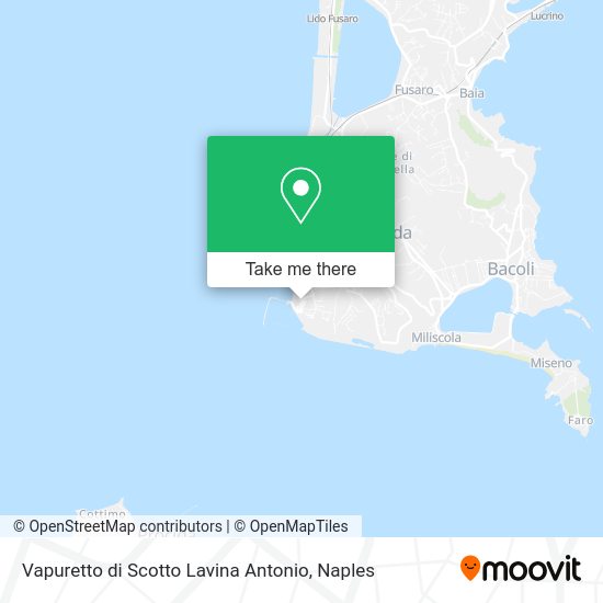 Vapuretto di Scotto Lavina Antonio map