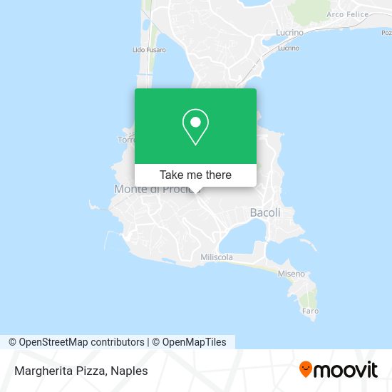 Margherita Pizza map