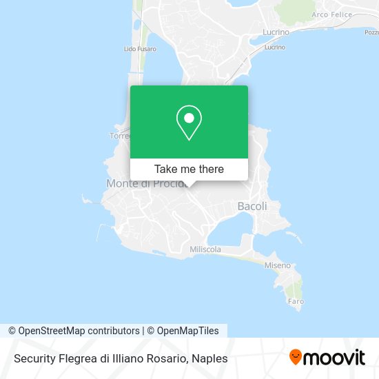 Security Flegrea di Illiano Rosario map