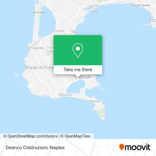 Deanco Costruzioni map