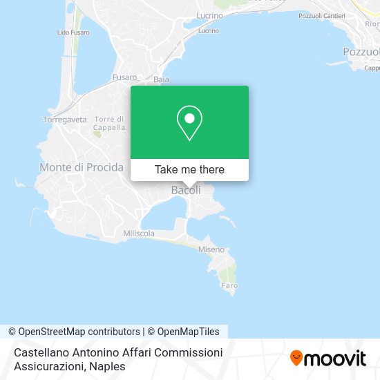 Castellano Antonino Affari Commissioni Assicurazioni map