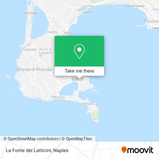 La Fonte dei Latticini map