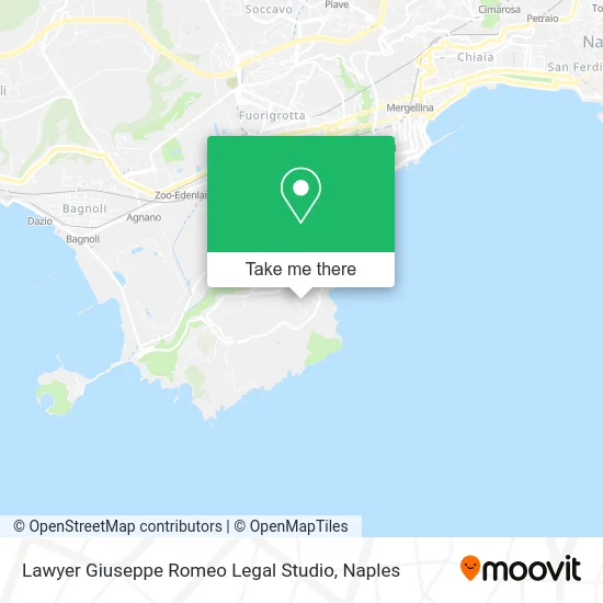 Lawyer Giuseppe Romeo Legal Studio map