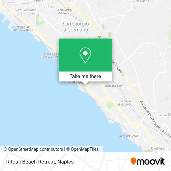 Rituali Beach Retreat map