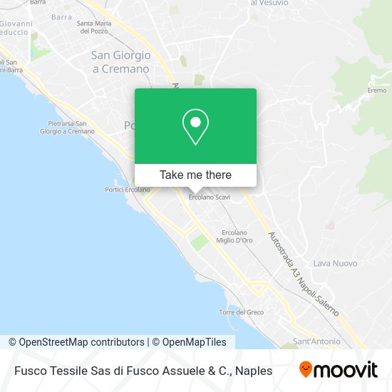 Fusco Tessile Sas di Fusco Assuele & C. map