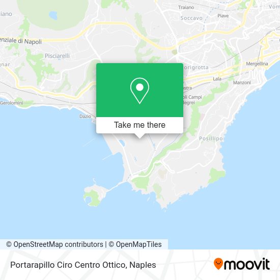 Portarapillo Ciro Centro Ottico map