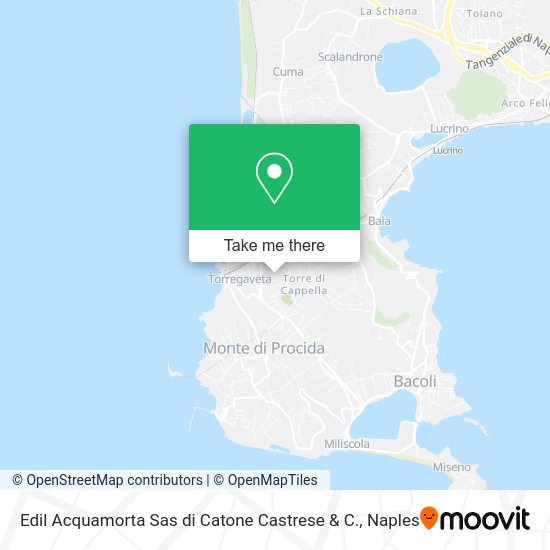 Edil Acquamorta Sas di Catone Castrese & C. map