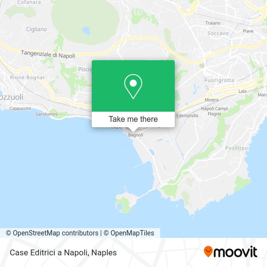 Case Editrici a Napoli map