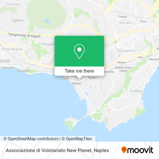 Associazione di Volotariato New Planet map