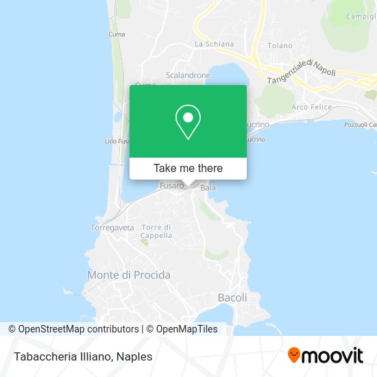 Tabaccheria Illiano map