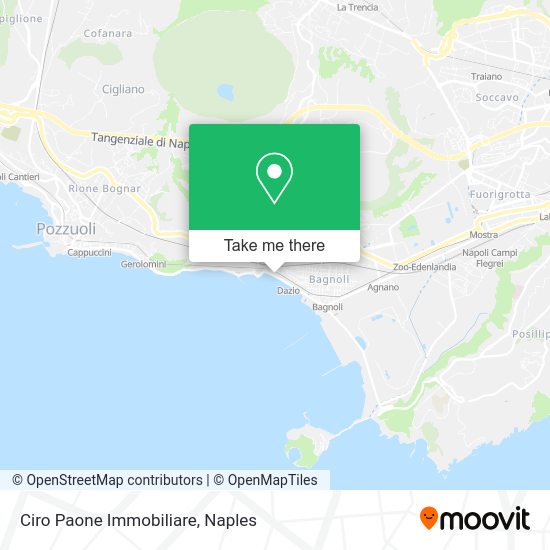 Ciro Paone Immobiliare map