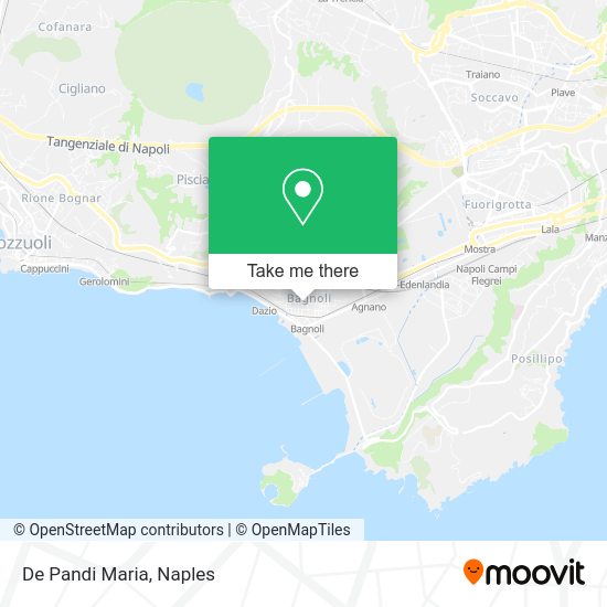De Pandi Maria map