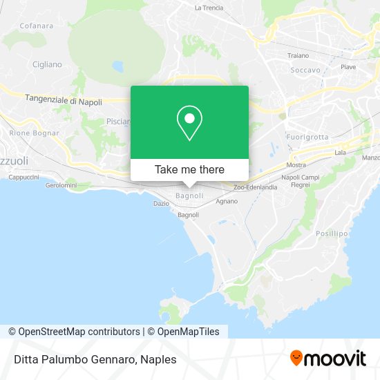 Ditta Palumbo Gennaro map
