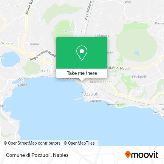 Comune di Pozzuoli map