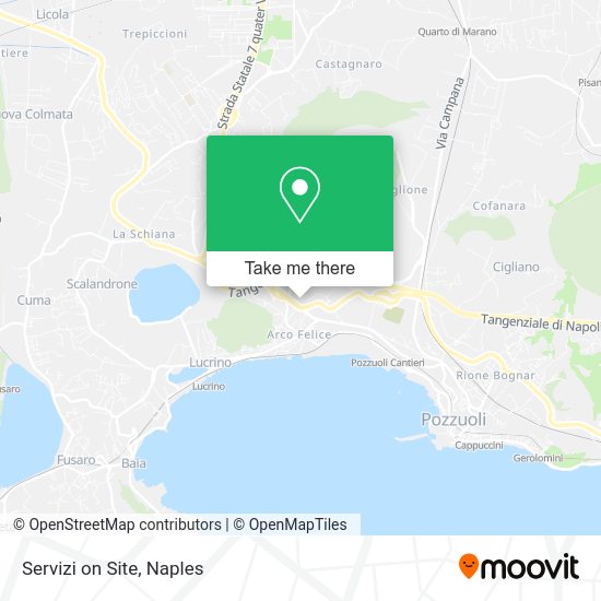 Servizi on Site map