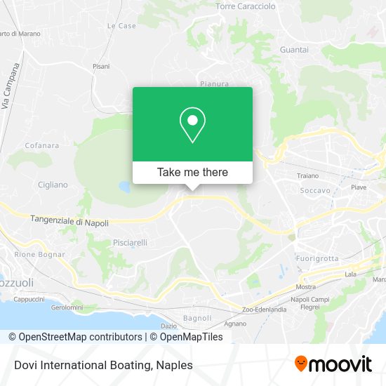 Dovi International Boating map