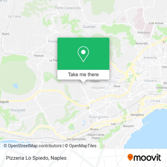 Pizzeria Lo Spiedo map
