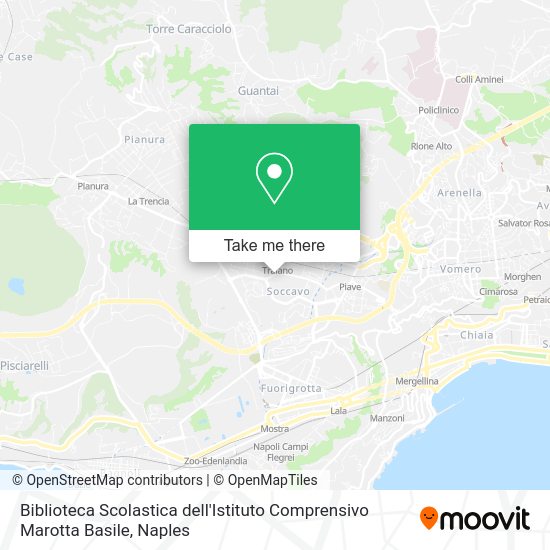 Biblioteca Scolastica dell'Istituto Comprensivo Marotta Basile map