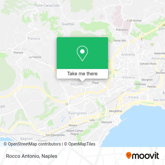 Rocco Antonio map