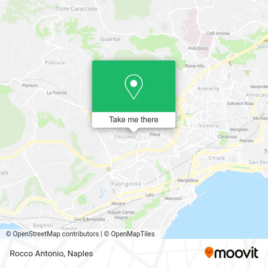 Rocco Antonio map