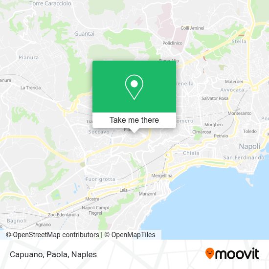 Capuano, Paola map