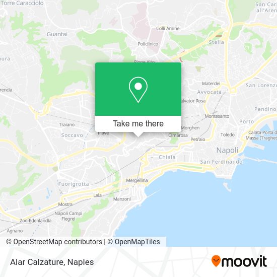 Alar Calzature map