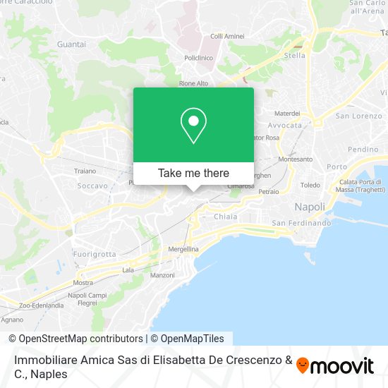 Immobiliare Amica Sas di Elisabetta De Crescenzo & C. map