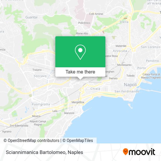 Sciannimanica Bartolomeo map