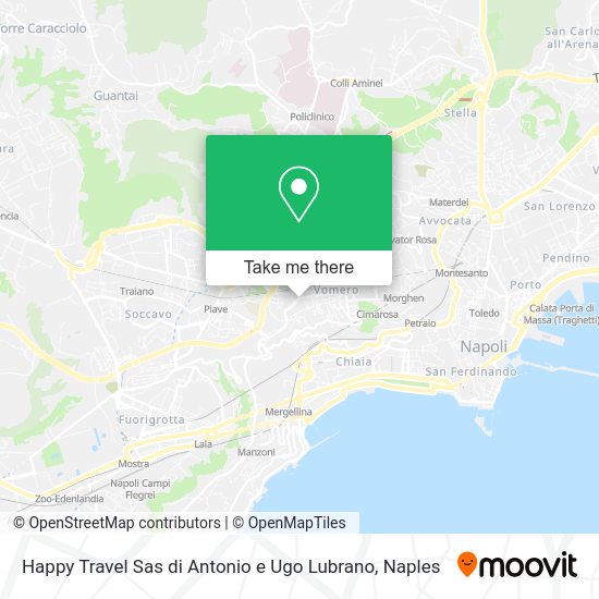 Happy Travel Sas di Antonio e Ugo Lubrano map