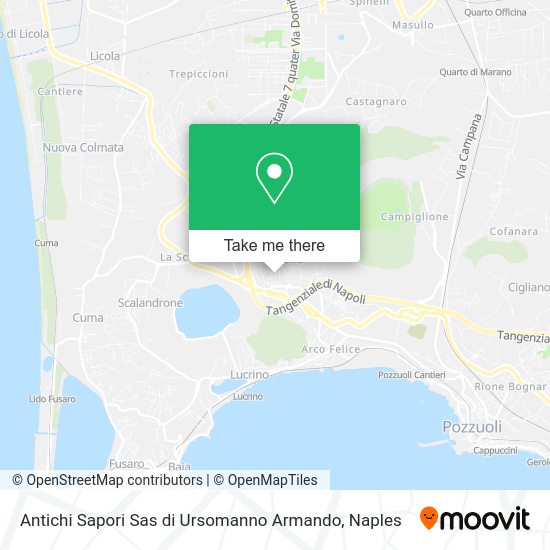 Antichi Sapori Sas di Ursomanno Armando map