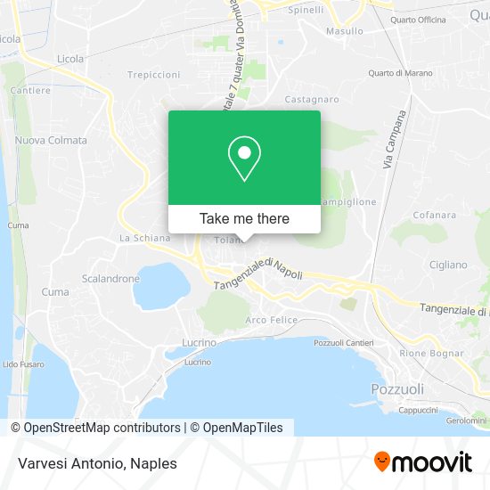 Varvesi Antonio map