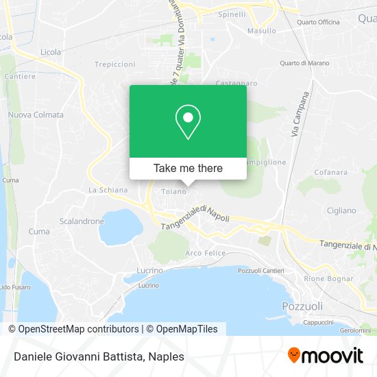 Daniele Giovanni Battista map