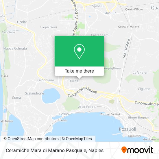 Ceramiche Mara di Marano Pasquale map