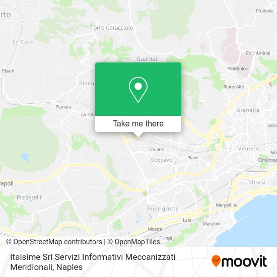 Italsime Srl Servizi Informativi Meccanizzati Meridionali map