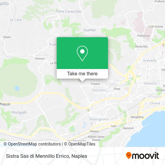 Sistra Sas di Mennillo Errico map