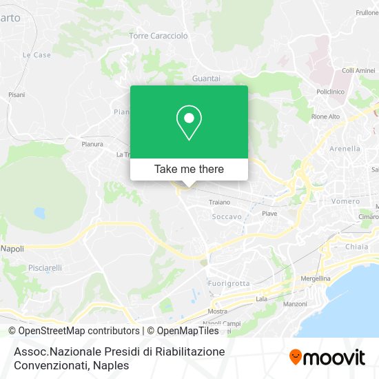 Assoc.Nazionale Presidi di Riabilitazione Convenzionati map