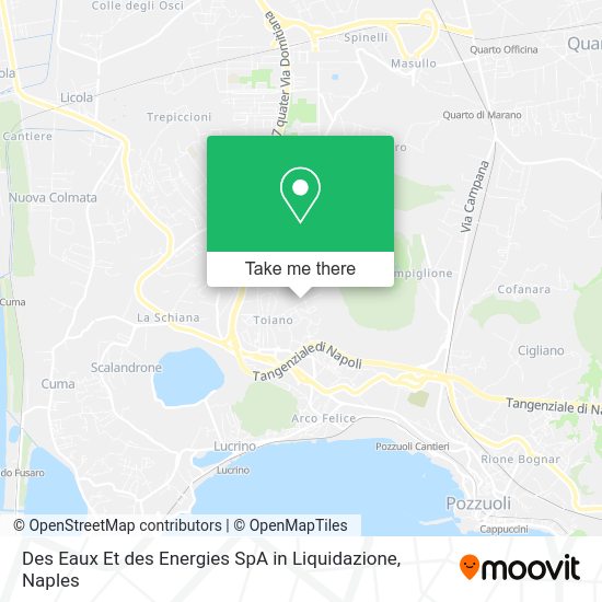 Des Eaux Et des Energies SpA in Liquidazione map