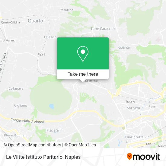 Le Viltte Istituto Paritario map