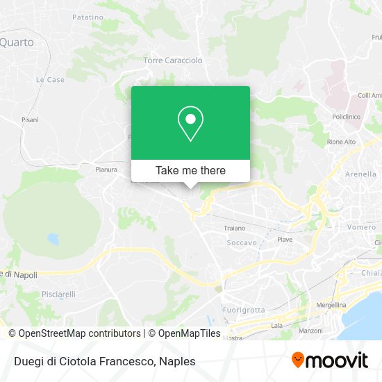 Duegi di Ciotola Francesco map