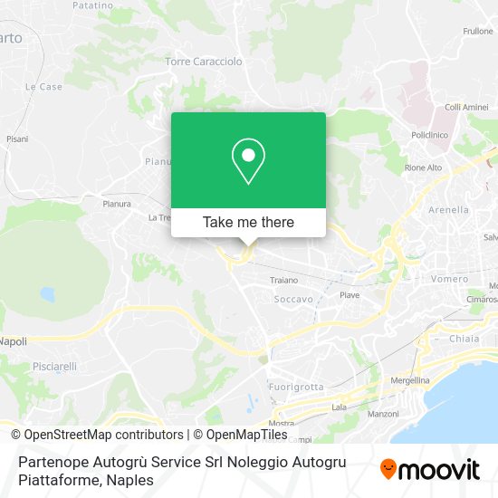 Partenope Autogrù Service Srl Noleggio Autogru Piattaforme map