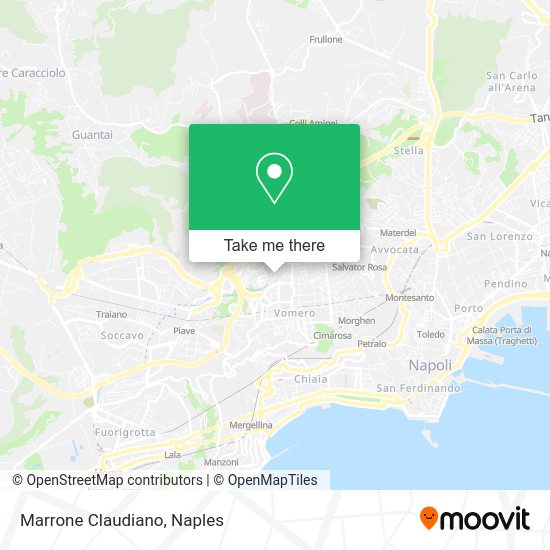 Marrone Claudiano map