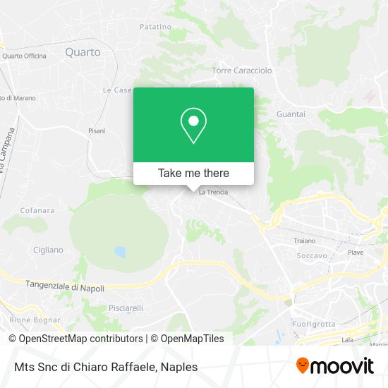 Mts Snc di Chiaro Raffaele map