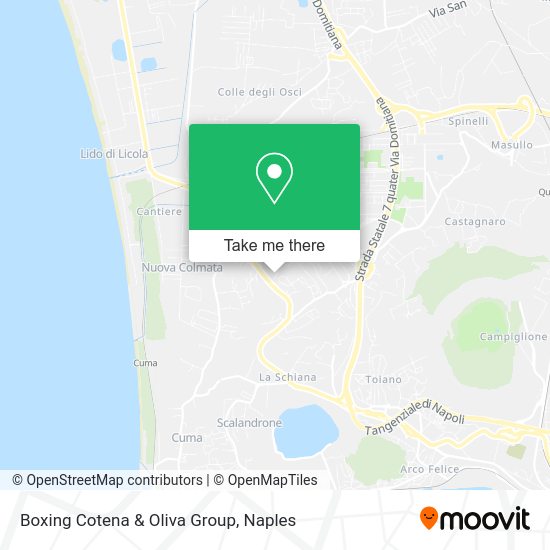 Boxing Cotena & Oliva Group map