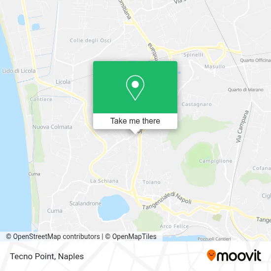 Tecno Point map