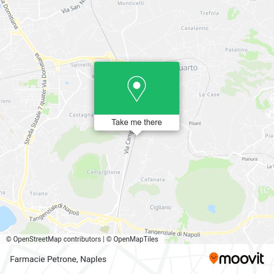 Farmacie Petrone map