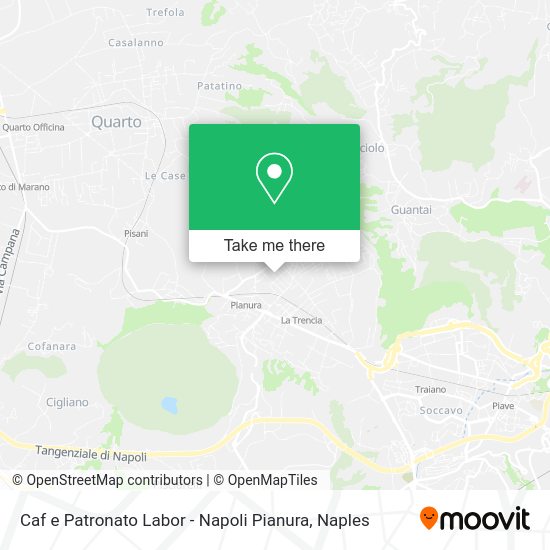 Caf e Patronato Labor - Napoli Pianura map