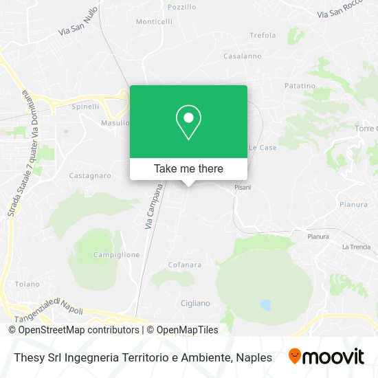 Thesy Srl Ingegneria Territorio e Ambiente map
