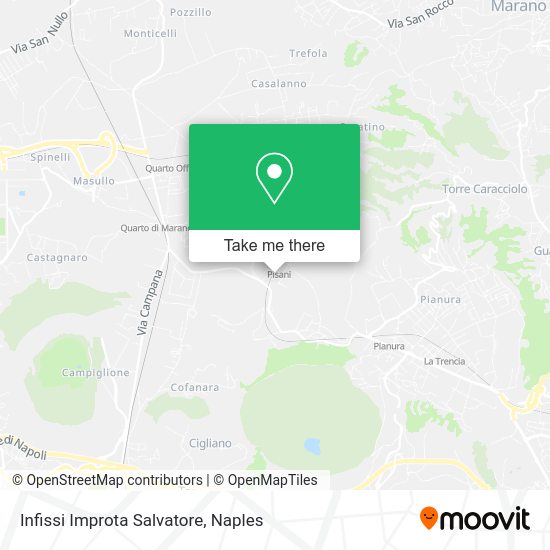 Infissi Improta Salvatore map