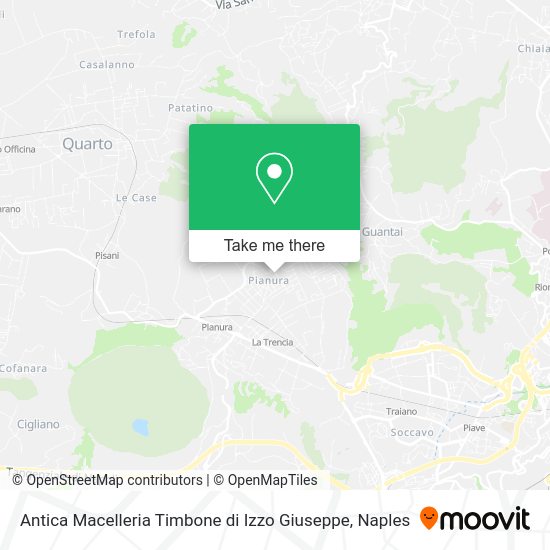 Antica Macelleria Timbone di Izzo Giuseppe map